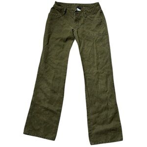 Women’s Patagonia Hemp Overstone Pants Olive Green Size 0